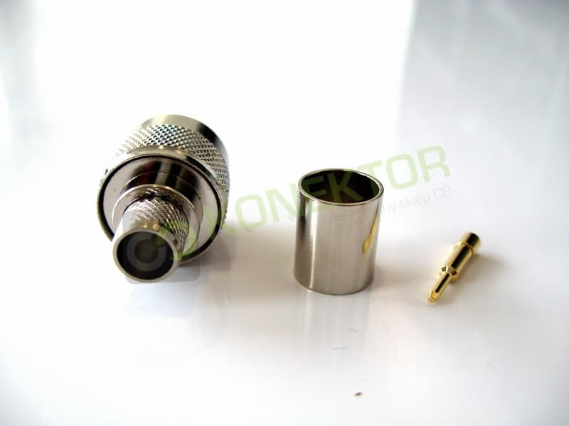 Wtyk N na kabel H-1000 / RG-213 / RF-10, zaciskany