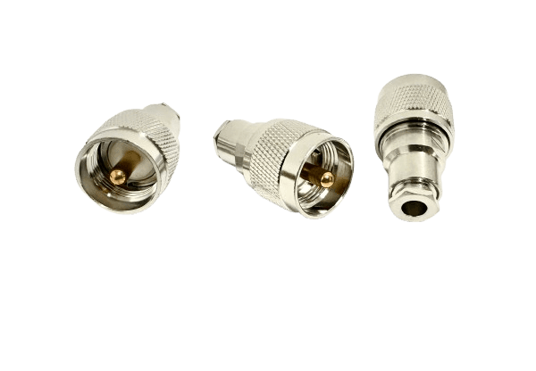 Wtyk UC-1 skręcany PL-259/5 PTFE/Gold RADIORA - złącze klampowane na przewód np. RG-58
