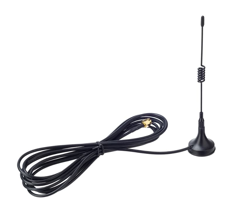 Radiora ANT-433 Antena 15cm z podstawą magnetyczną na częstotliwość 433MHz np. bramy garażowe, RC, nadajniki, piloty, czujniki, ISM