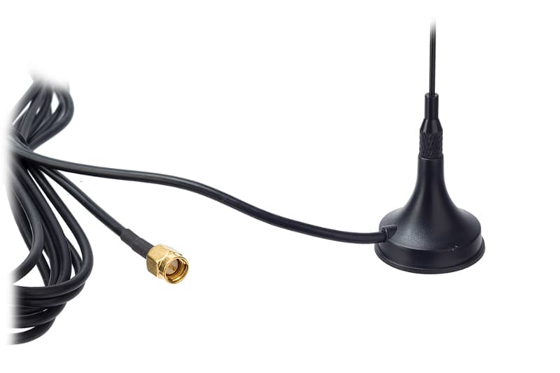 Radiora ANT-868 Antena 20cm z podstawą magnetyczną na częstotliwość 868MHz np. bramy garażowe, RC, nadajniki, piloty, czujniki, ISM