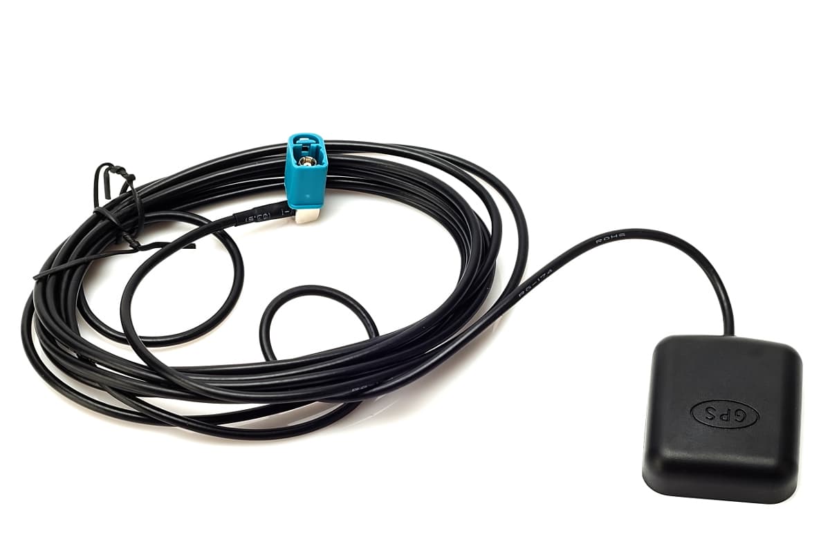 Antena GPS FAKRA Z np. do Volkswagen, Audi, Ford, Mercedes, BMW, Seat, Skoda, Opel, Becker, Blaupunkt