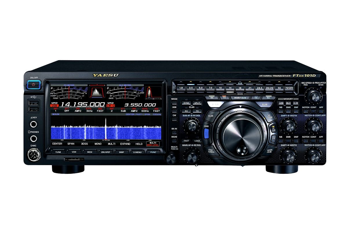 YAESU FT DX101D radiotelefon amatorski HF/6m/4m 100W, 2 VFO, SDR, HRDDS, 3 LATA GWARANCJI, CashBack 300€