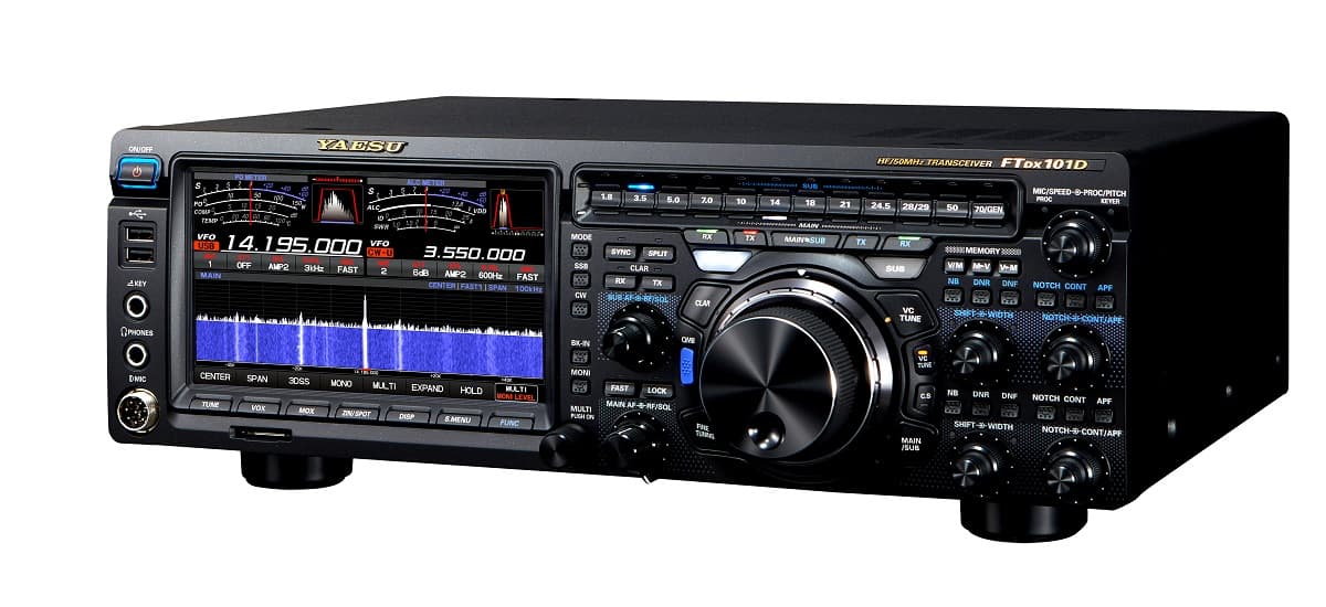 YAESU FT DX101D radiotelefon amatorski HF/6m/4m 100W, 2 VFO, SDR, HRDDS, 3 LATA GWARANCJI, CashBack 300€
