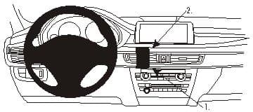 Uchwyt samochodowy BRODIT 854979 ProClip do BMW X5 14-18, BMW X6 15-19 *SUPERJAKOŚĆ* 5 lat gwarancji - Łódź, Zbąszyńska 2