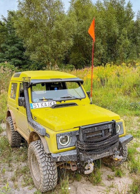 FireStik SR9-2PC RED flaga bezpieczeństwa + maszt 270cm (chorągiewka) np. do quada, roweru, buggy, terenówki, skutera itd. (maszt offroad)