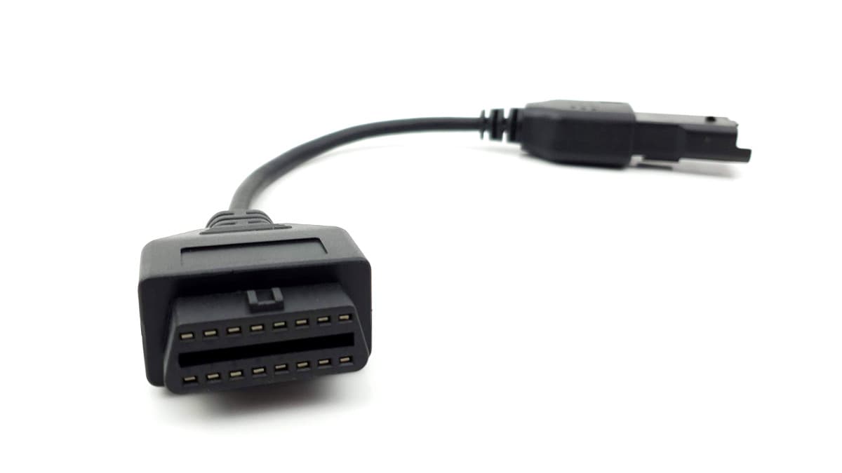 KABEL ADAPTER DUCATI 4-pin do OBD-2 przejściówka np. TuneECU, Guzzidiag, Melcodiag, ELM-327, Vgate iCar - motocykle Ducati - Łódź, Zbąszyńska 2