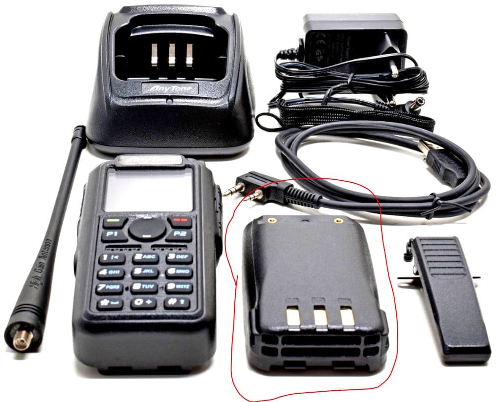 Akumulator / bateria 3100mAh do AnyTone AT-D878 UV / AT-D868 UV - oryginalna QB-44HL