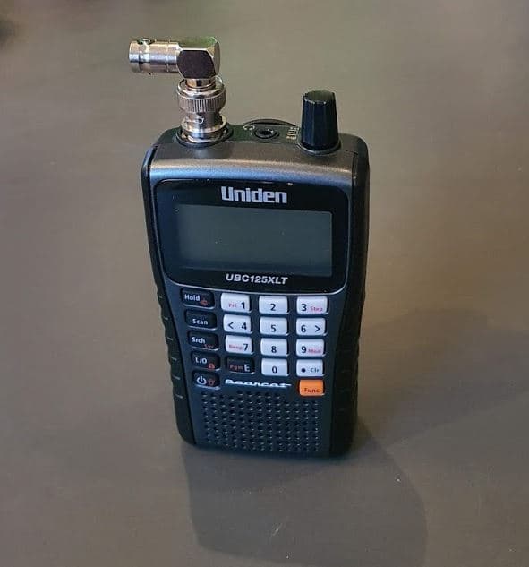Przejściówka kątowa BNC PTFE/Gold Radiora - do skanerów, radiotelefonów