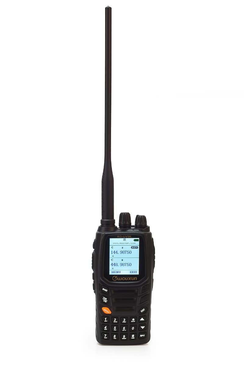 Wouxun KG-UV9K radiotelefon VHF/UHF + skaner 7-pasmowy 76-985MHz (następca KG-UV9D Plus)