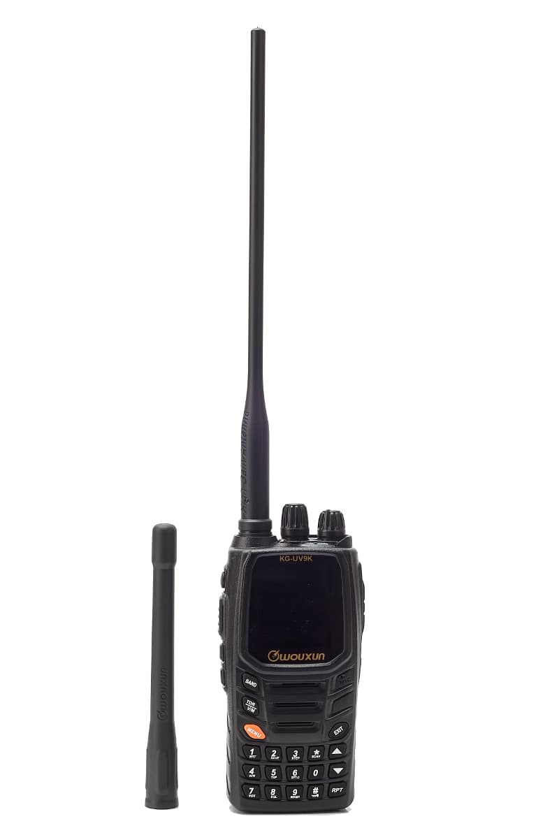 Wouxun KG-UV9K radiotelefon VHF/UHF + skaner 7-pasmowy 76-985MHz (następca KG-UV9D Plus)