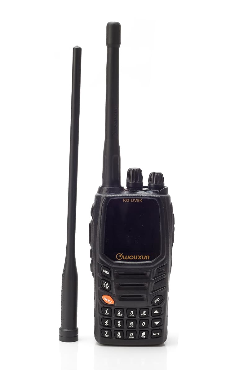 Wouxun KG-UV9K radiotelefon VHF/UHF + skaner 7-pasmowy 76-985MHz (następca KG-UV9D Plus)