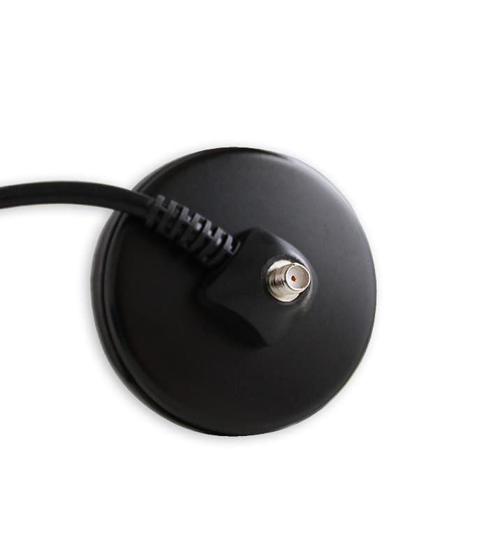 KOMUNICA BK-700 SMA-M mini podstawa magnetyczna 70mm - długi kabel 5m - np. do anten Icom IC-R6, TYT MD-UV380, MD-2017, SDRPlay, HACK RF itp.