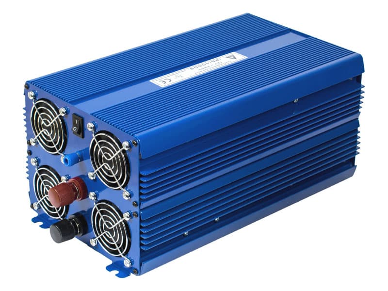 AZO IPS-4000-S SINUS PRZETWORNICA NAPIĘCIA 12V/230V 4000W z miękkim startem np. POMPY LODÓWKI - ECO MODE - 5 lat gwarancji, produkcja polska