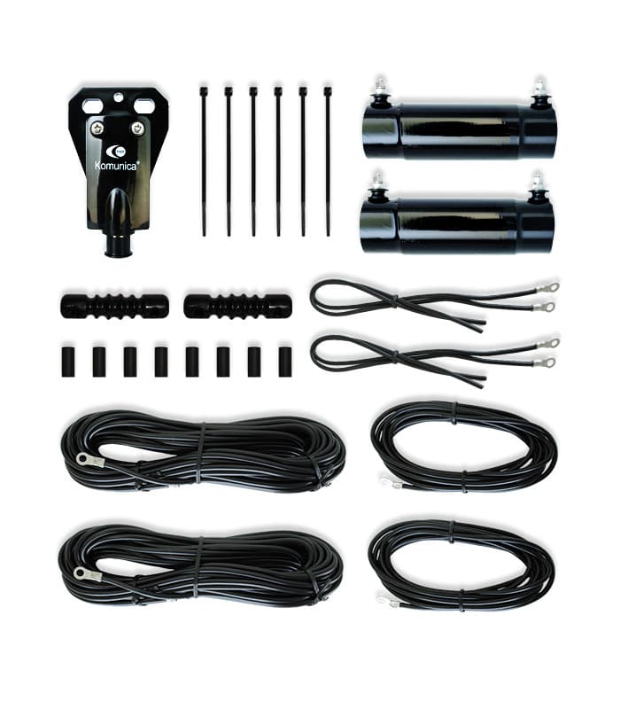 Komunica PWR-WD-4080 antena KF dipol skrócony 3,5 oraz 7 MHz długość 26m