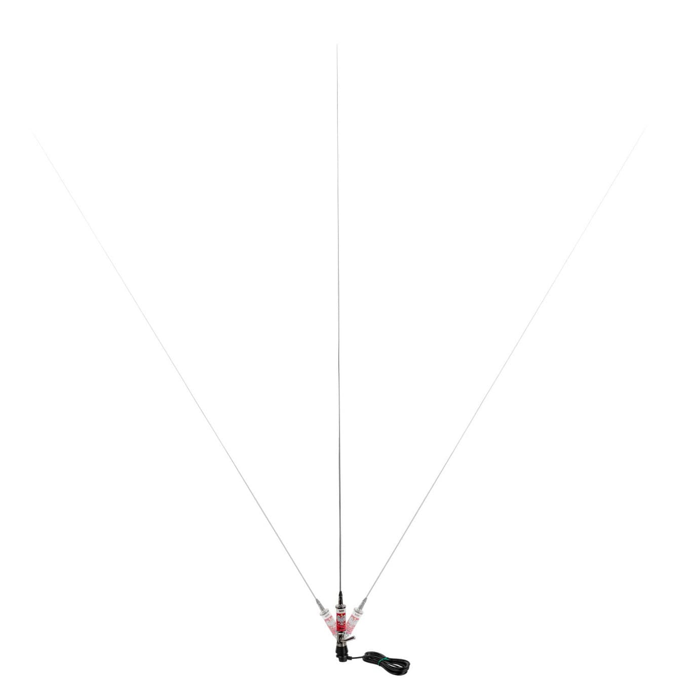LEMM AT-2001 TURBO edycja POLSKA Antena CB montażowa 200 cm kabel 4m (Lemm AT2001 Turbo)