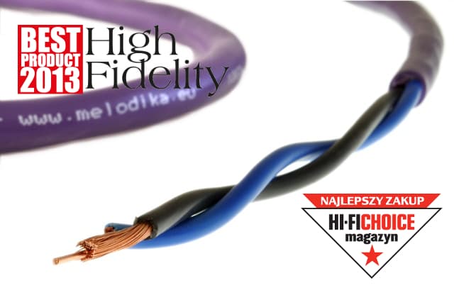 Kabel głośnikowy 2x 1,5mm2 Melodika Purple Rain MDC2150 OFC klasy 4N BASS CORE