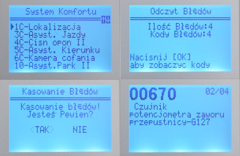 MINI VAG 505A POLSKIE MENU skaner diagnostyczny OBD-II do Volkswagen Audi Seat Skoda - odczyt/kasowanie błędów, zaciski hamulcowe, adaptacje - Łódź, Zbąszyńska 2