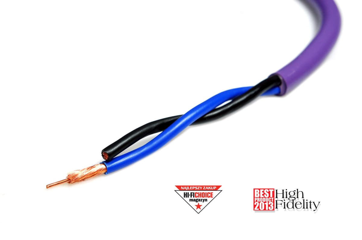Kabel głośnikowy 2x 1,5mm2 Melodika Purple Rain MDC2150 OFC klasy 4N BASS CORE