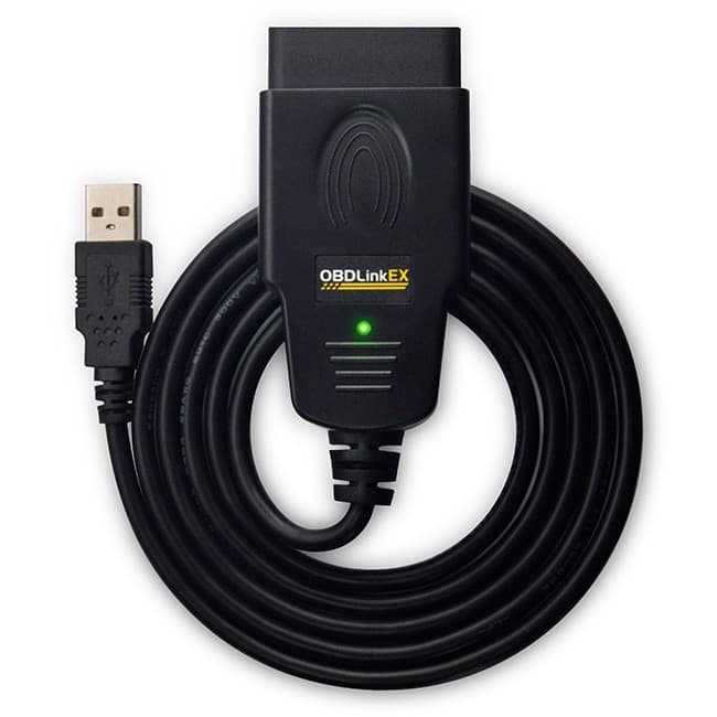 OBDLink EX USB najlepszy interfejs diagnostyczny OBD-2 do FORScan Windows / Android - diagnostyka Ford, Mazda, Mercury, Lincoln (także Renolink Renault, Dacia)