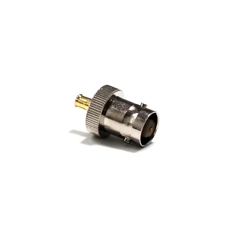 Adapter przejściówka BNC-F/MCX-M (gniazdo BNC - wtyk MCX) np. do tunerów RTL2832U DVBT