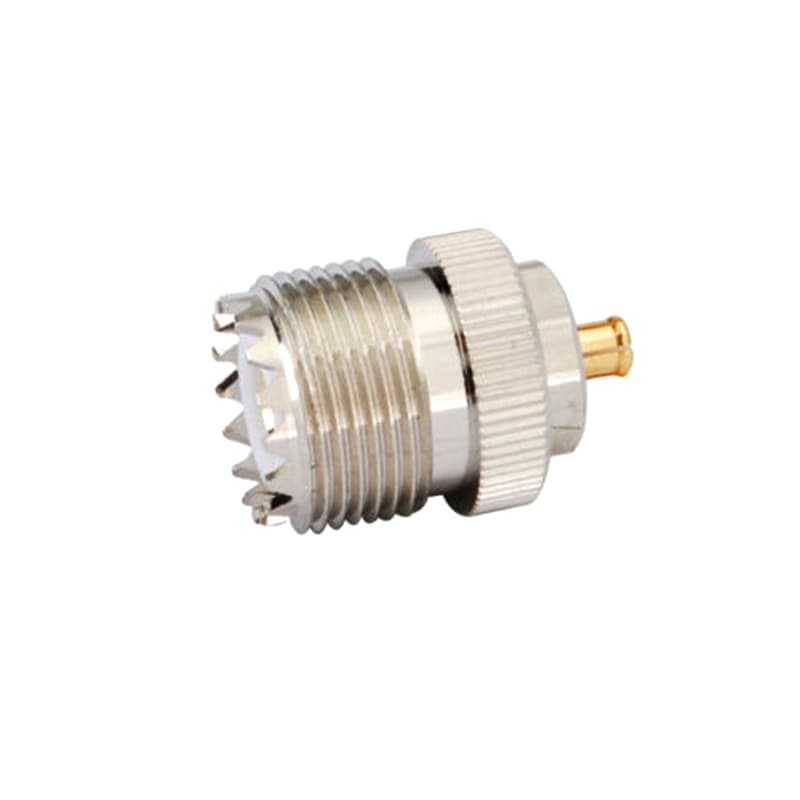 Adapter przejściówka UHF/MCX-M (gniazdo SO-239 - wtyk MCX) np. do tunerów RTL2832U DVBT i anten z wtykiem UC-1