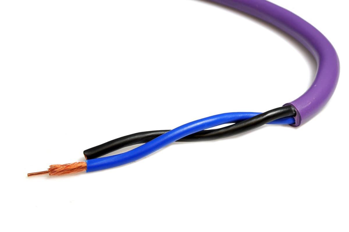 Kabel głośnikowy 2x 4mm2 Melodika Purple Rain MDC2400 OFC klasy 4N BASS CORE