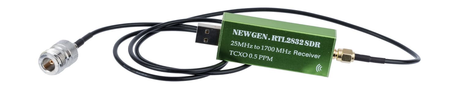 Adapter na kablu 100cm przejściówka SMA-M (męskie) / N (żeńskie) do wtyku N np. do TYT, WOUXUN, RTL-SDR, SDRPlay, SDR - RADIORA PTFE/Gold
