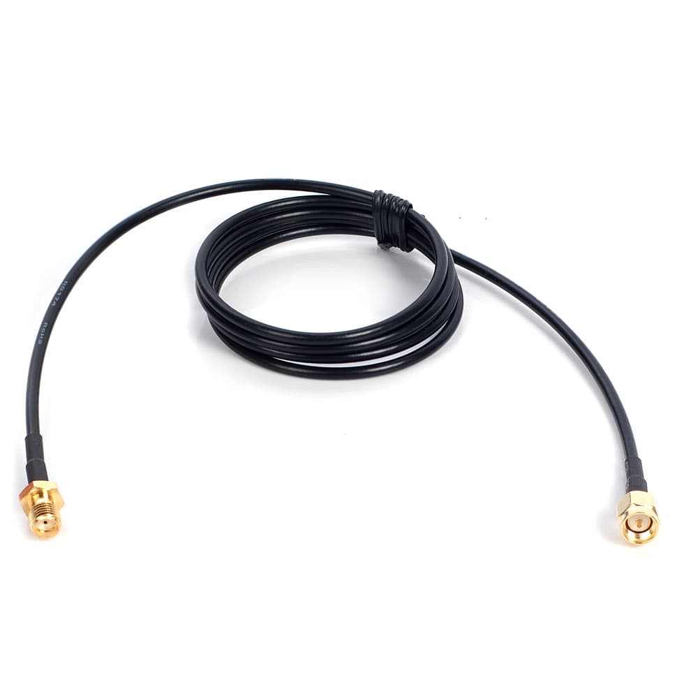 Przedłużacz 300cm wtyk SMA / gniazdo SMA cienki kabel RG-174 adapter - pigtail Radiora np. anten, Baofeng, Wouxun, Yaesu, Icom, TYT, RTL SDR itp.