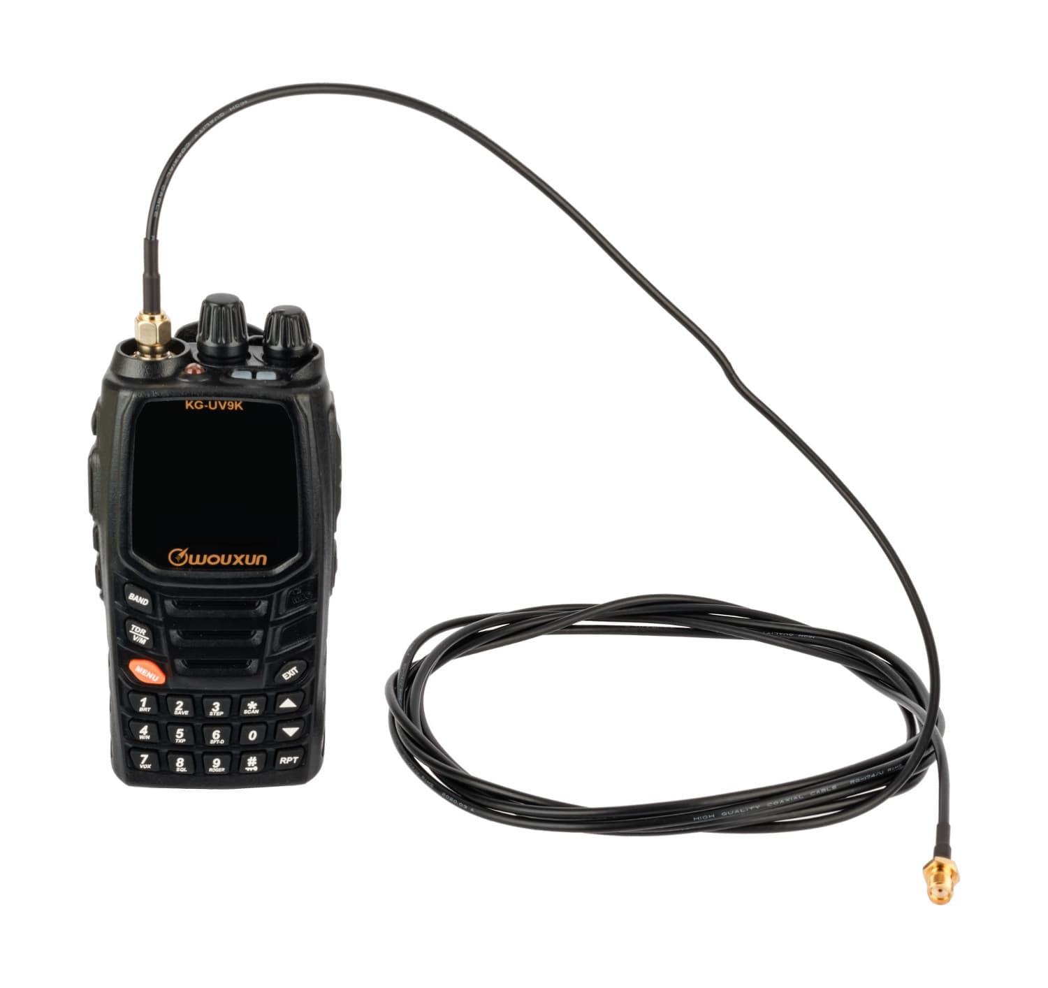 Przedłużacz 400cm wtyk SMA / gniazdo SMA cienki kabel RG-174 adapter - pigtail Radiora np. anten, Baofeng, Wouxun, Yaesu, Icom, TYT, RTL SDR itp.