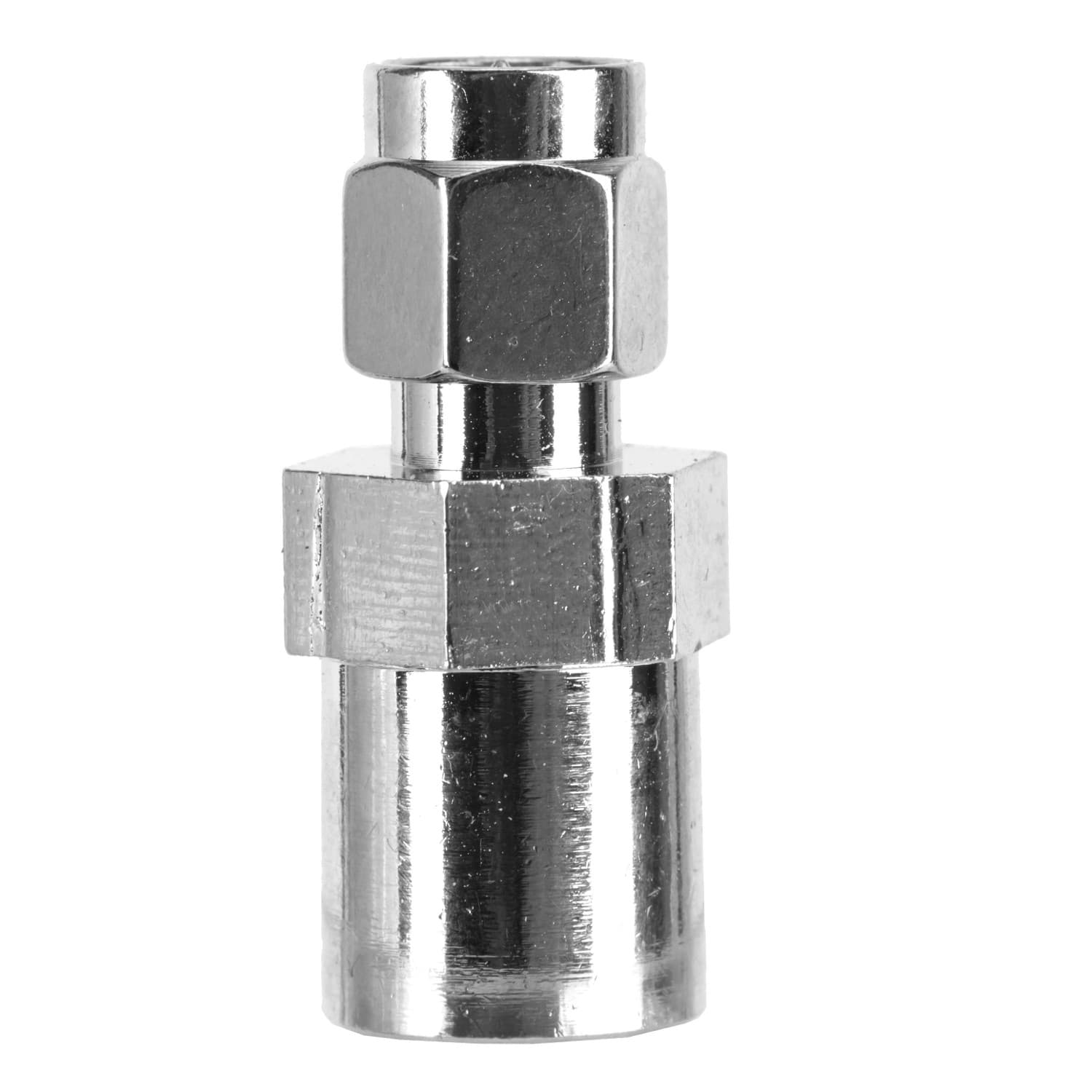 Adapter przejściówka SMA / FME (wtyk SMA męskie / wtyk FME)