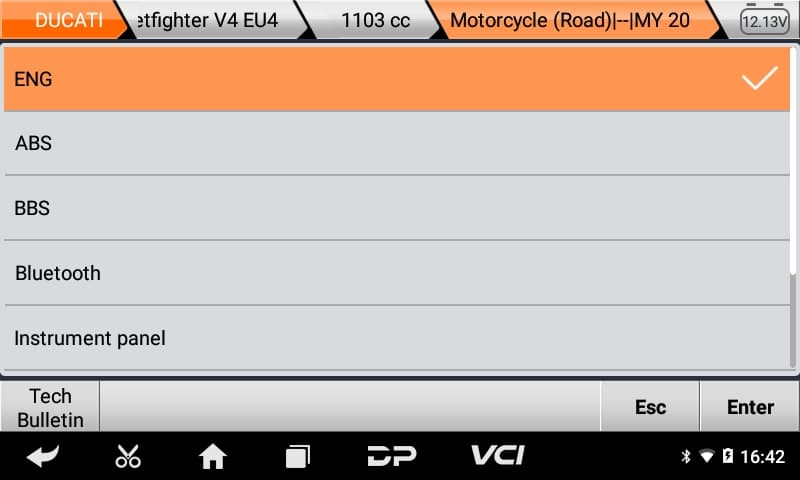 OBDSTAR iSCAN DUCATI warsztatowy interfejs diagnostyczny do motocykli Ducati