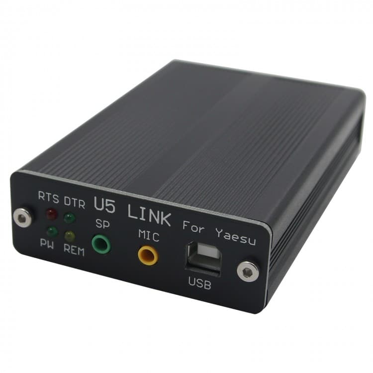 U5 LINK modem DIGI interfejs emisji cyfrowych oraz CW do YAESU FT-891, FT-991, FT-817, FT-818, FT-857, FT-897, FT-7800, FT-7900, FT-8800, 100D, Icom IC-2720/2820