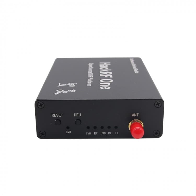 HackRF One + aluminiowa obudowa + 4 anteny - odbiornik nadajnik SDR RX/TX od 1 MHz do 6 GHz