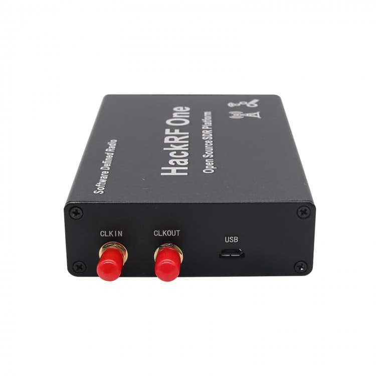 HackRF One + aluminiowa obudowa + 4 anteny - odbiornik nadajnik SDR RX/TX od 1 MHz do 6 GHz