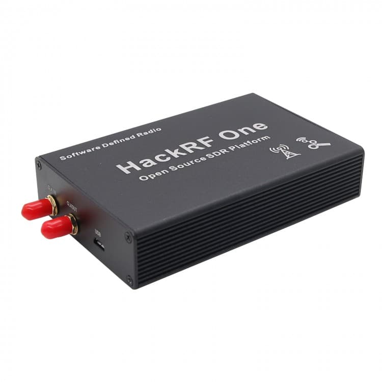 HackRF One + aluminiowa obudowa + 4 anteny - odbiornik nadajnik SDR RX/TX od 1 MHz do 6 GHz