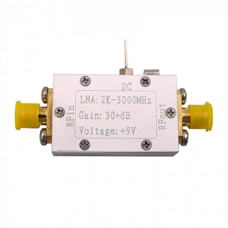 RF Low Noise Amplifier LNA wzmacniacz odbioru do odbiornika SDR / skanera 2kHz-3000MHz