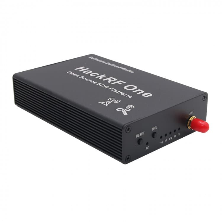 HackRF One + aluminiowa obudowa + 4 anteny - odbiornik nadajnik SDR RX/TX od 1 MHz do 6 GHz