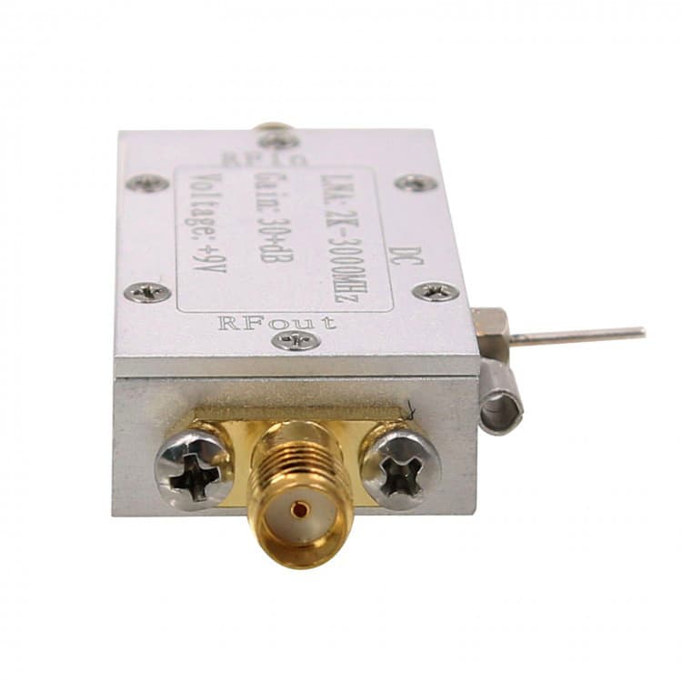 RF Low Noise Amplifier LNA wzmacniacz odbioru do odbiornika SDR / skanera 2kHz-3000MHz