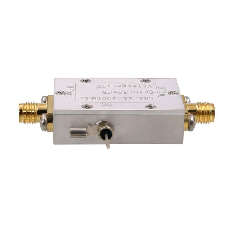 RF Low Noise Amplifier LNA wzmacniacz odbioru do odbiornika SDR / skanera 2kHz-3000MHz
