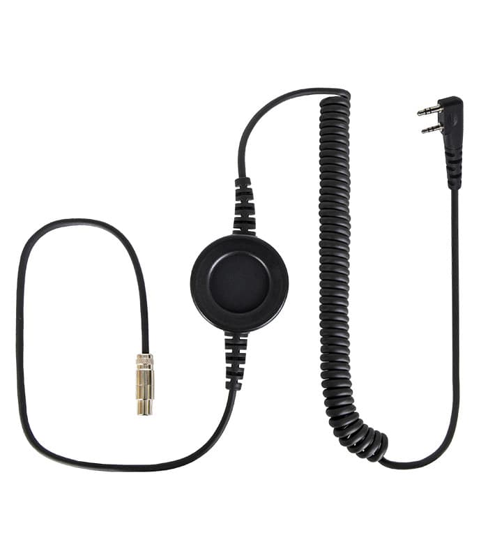 Komunica NC-PRO-CAB-K przycisk PTT i kabel do krótkofalówek 2-pin Kenwood (do headsetu NC-PRO-QD)
