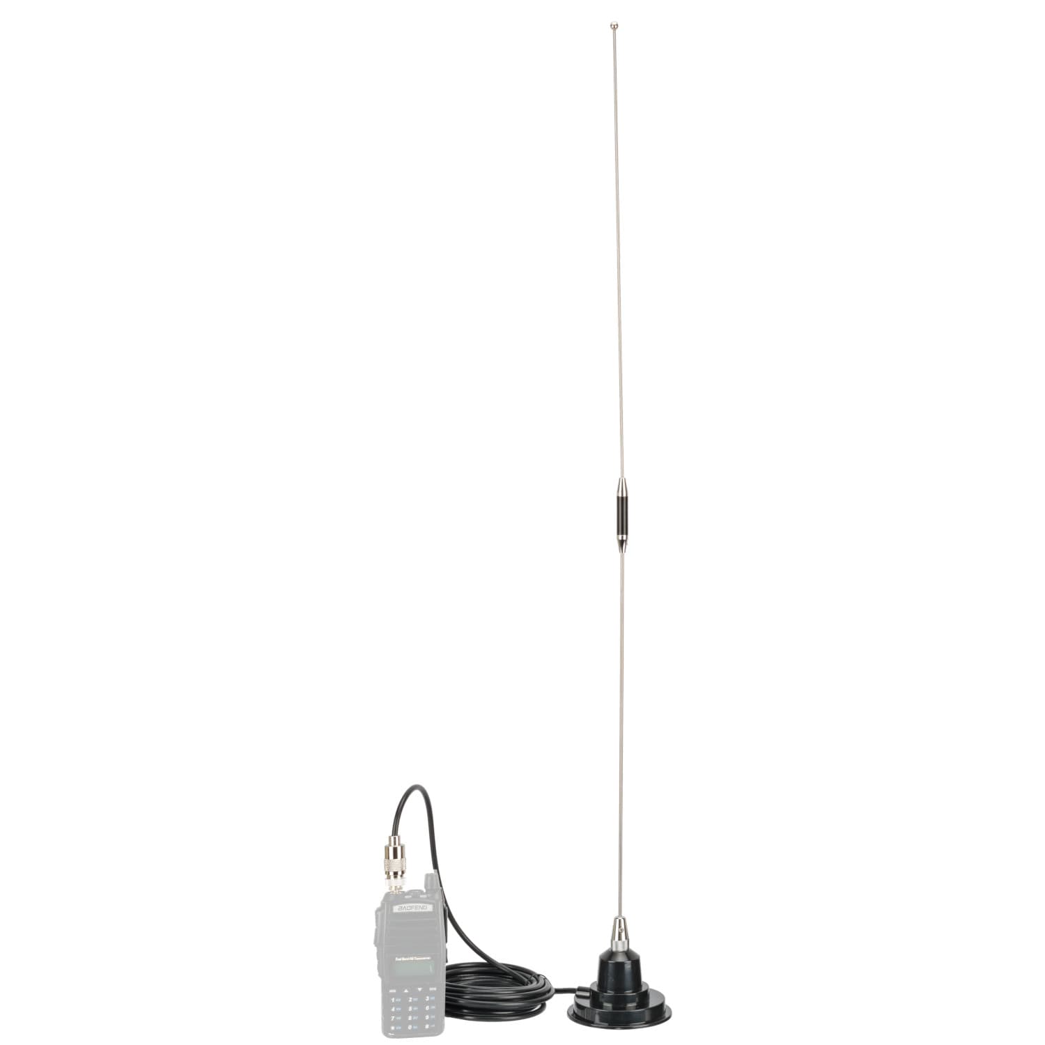 MOONRAKER MAG-270D antena na magnesie VHF/UHF długość 83cm, kabel 4m, wtyk UC-1 (dual band 144/430MHz)