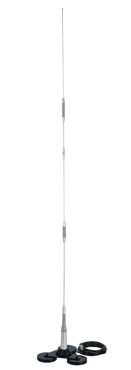 RADIORA TRIMAG mocna potrójna podstawa magnetyczna 23cm średnicy (3x 9cm) do anten CB, KF, VHF, UHF itp. (np. Sirio Turbo 5000, Performer 5000, SG 7900)