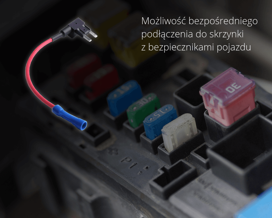 Zestaw 4 przejściówek do skrzynki bezpieczników FUSE VIOFO do Viofo A119, A119-G, A119S, A119S-G, A119PRO, A119PRO-G, A129, A129G PRO DUO