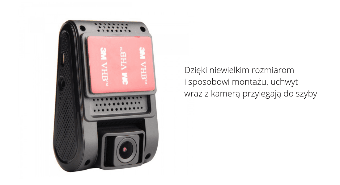 VIOFO uchwyt do kamer samochodowych serii A119 - uchwyt naklejany na szybę