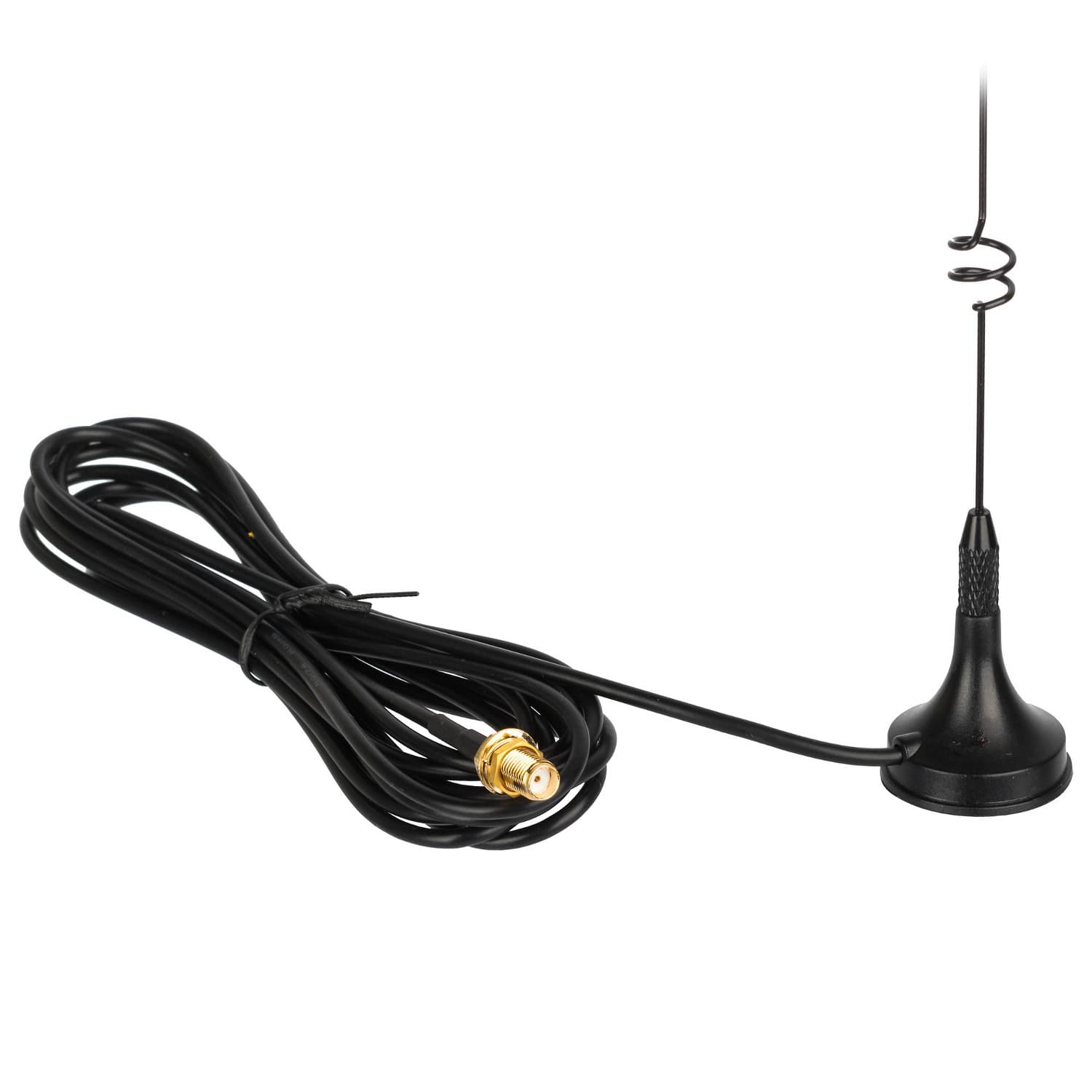 RADIORA UT-108 SMA-F 50cm dyskretna antena samochodowa do krótkofalówek VHF/UHF, skanerów, SDR np. Baofeng UV-5R, UV-82, Yaesu FT-4XE