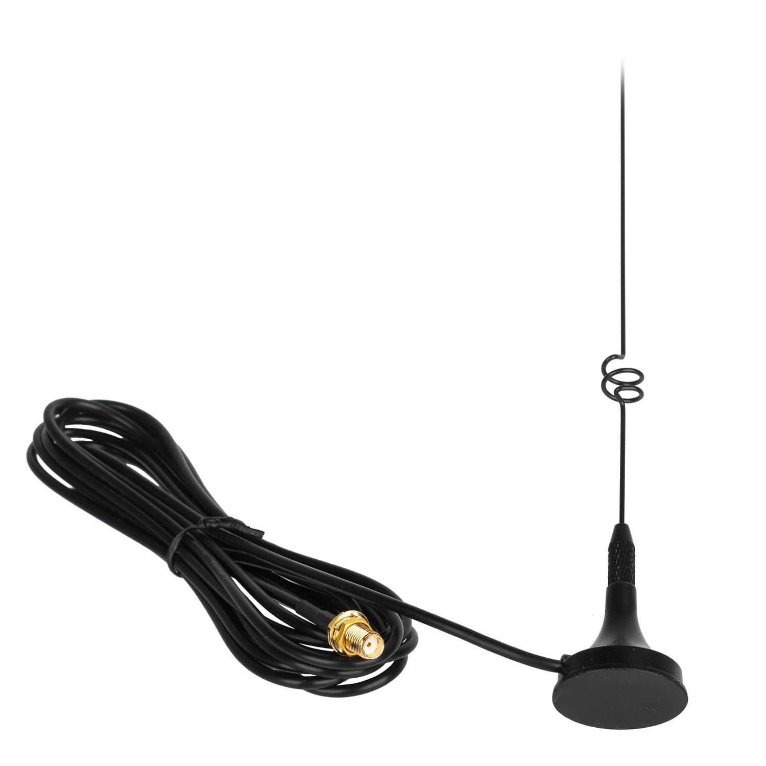 RADIORA UT-108 SMA-F 50cm dyskretna antena samochodowa do krótkofalówek VHF/UHF, skanerów, SDR np. Baofeng UV-5R, UV-82, Yaesu FT-4XE