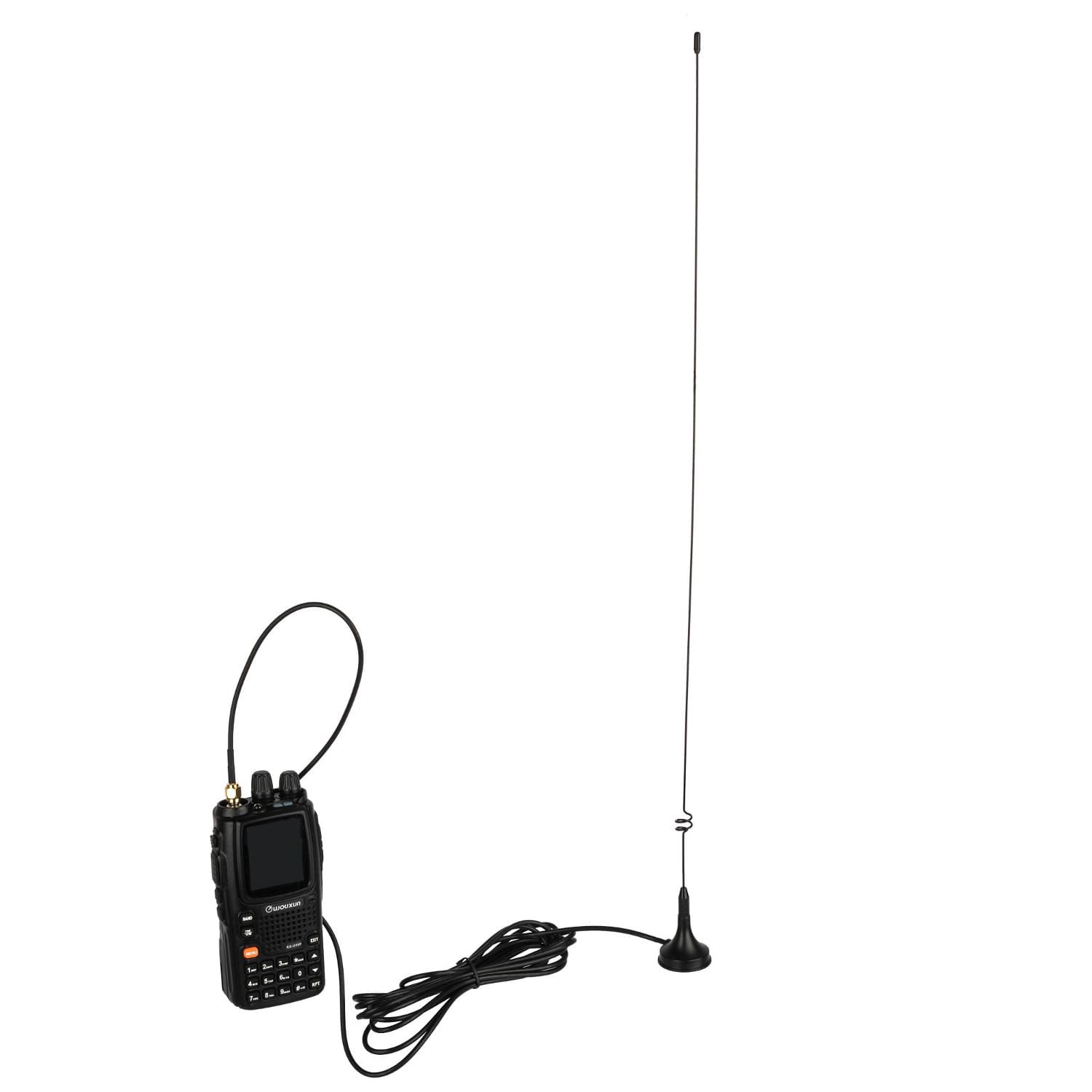 Radiora UT-108 SMA 50cm antena samochodowa do krótkofalówek VHF/UHF, skanerów, odbiorników SDR np. Wouxun KG-UV9D, KG-UV8D, RTL-SDR, SDRPlay, Hack RF itp.