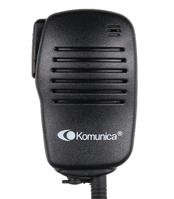 Komunica PWR-6002 wtyk 2-pin Kenwood, Baofeng, Wouxun, TYT - mikrofonogłośnik ze złączem na głośnik zewnętrzny