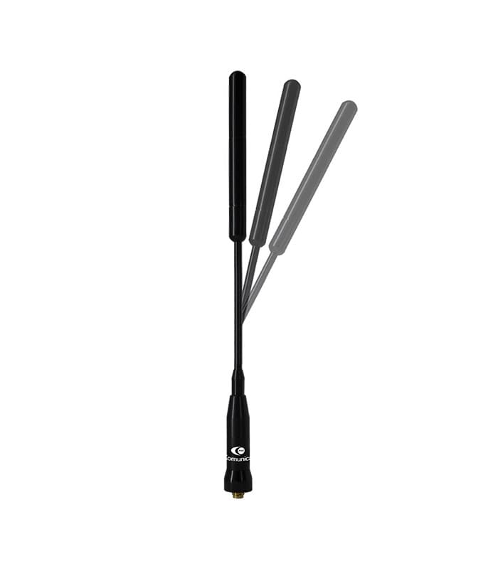 KOMUNICA SRH-20 SMA-F antena ręczna 20cm VHF/UHF z gęsią szyjką np. do Baofeng UV-5R, UV-82, Yaesu FT-4X, FT-65