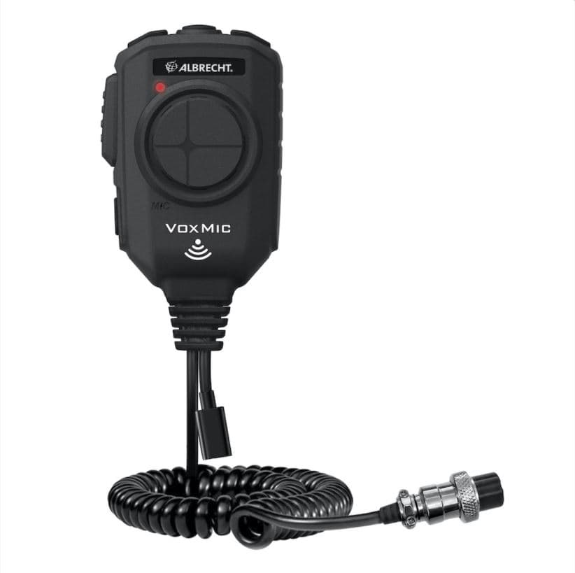 Mikrofon CB Albrecht VOX 6-pin np. do Midland Alan 48 Pro, Alan 78 Pro, Stabo XM 3003, XM 3006, President, M Tech itp.